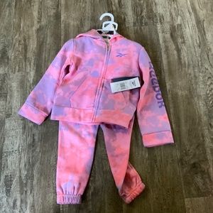 Reebok tie dye sweat suit